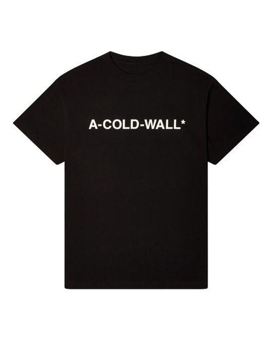 A_COLD_WALL* Black Essential Logo T-Shirt for men