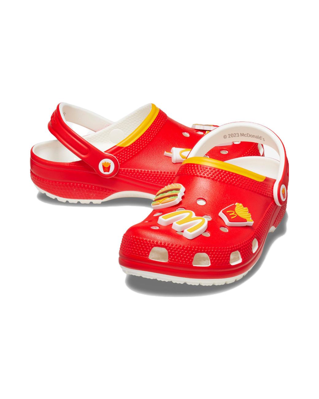 CROCSTM Red Classic Clog 'Mcdonald's'
