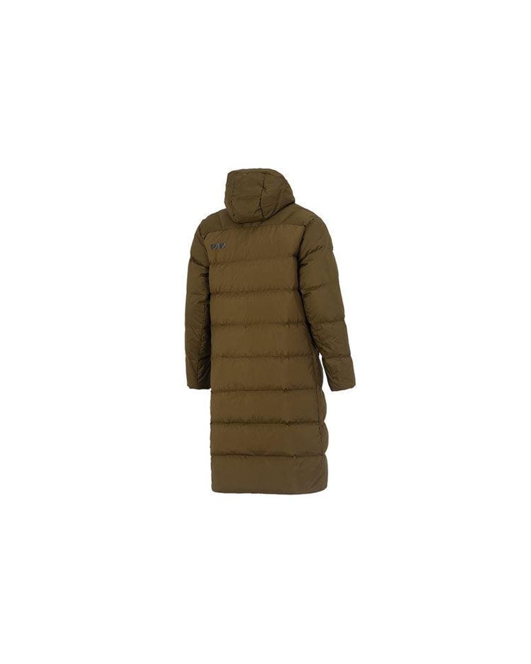 PUMA Green Hooded Down Coat Jacket for men