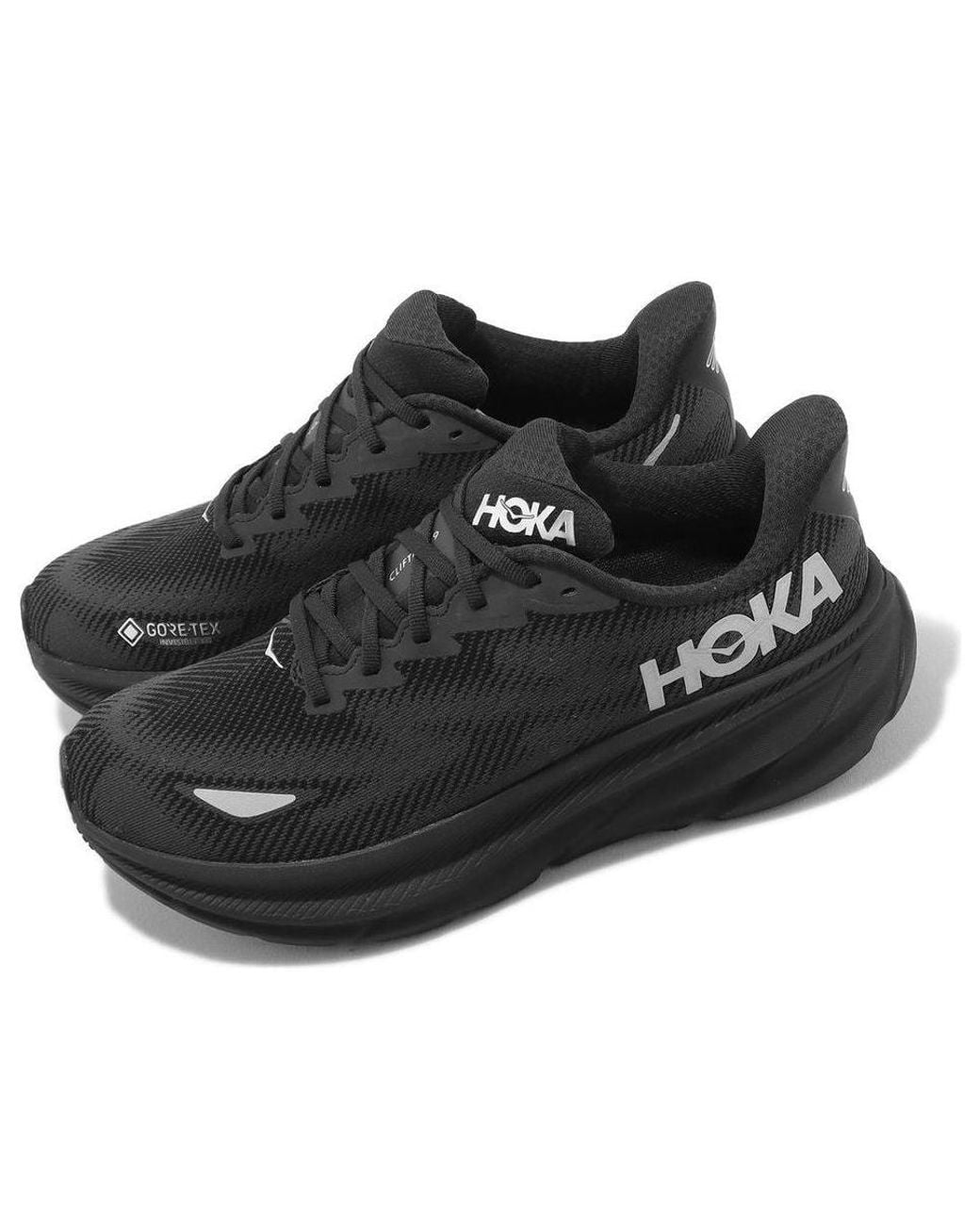 Hoka One One Black Clifton 9 Gore-Tex for men