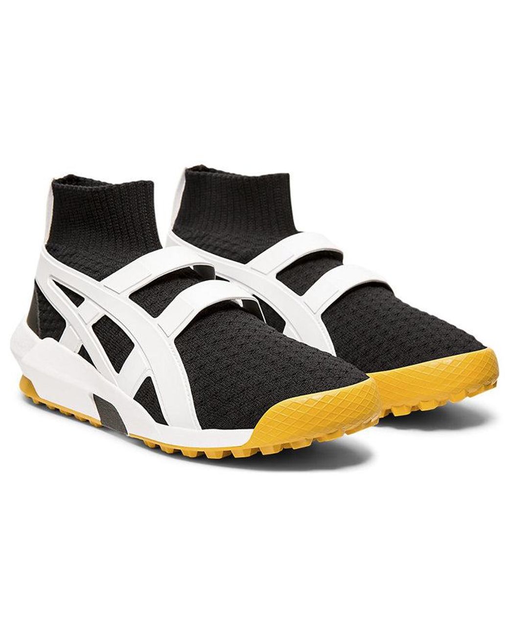 Onitsuka Tiger Black Knit Trainer for men