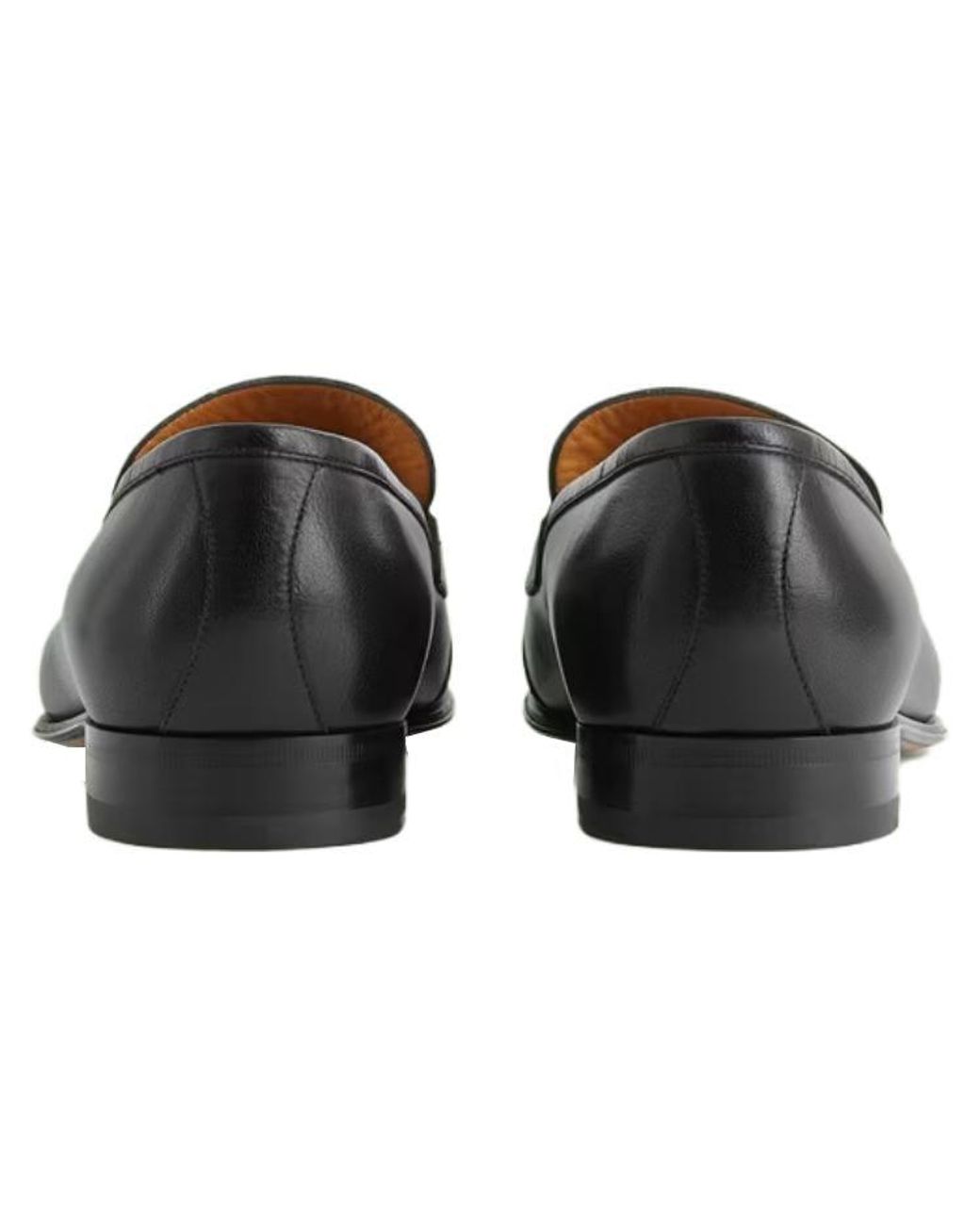 Gucci Black Loafer With Interlocking G for men