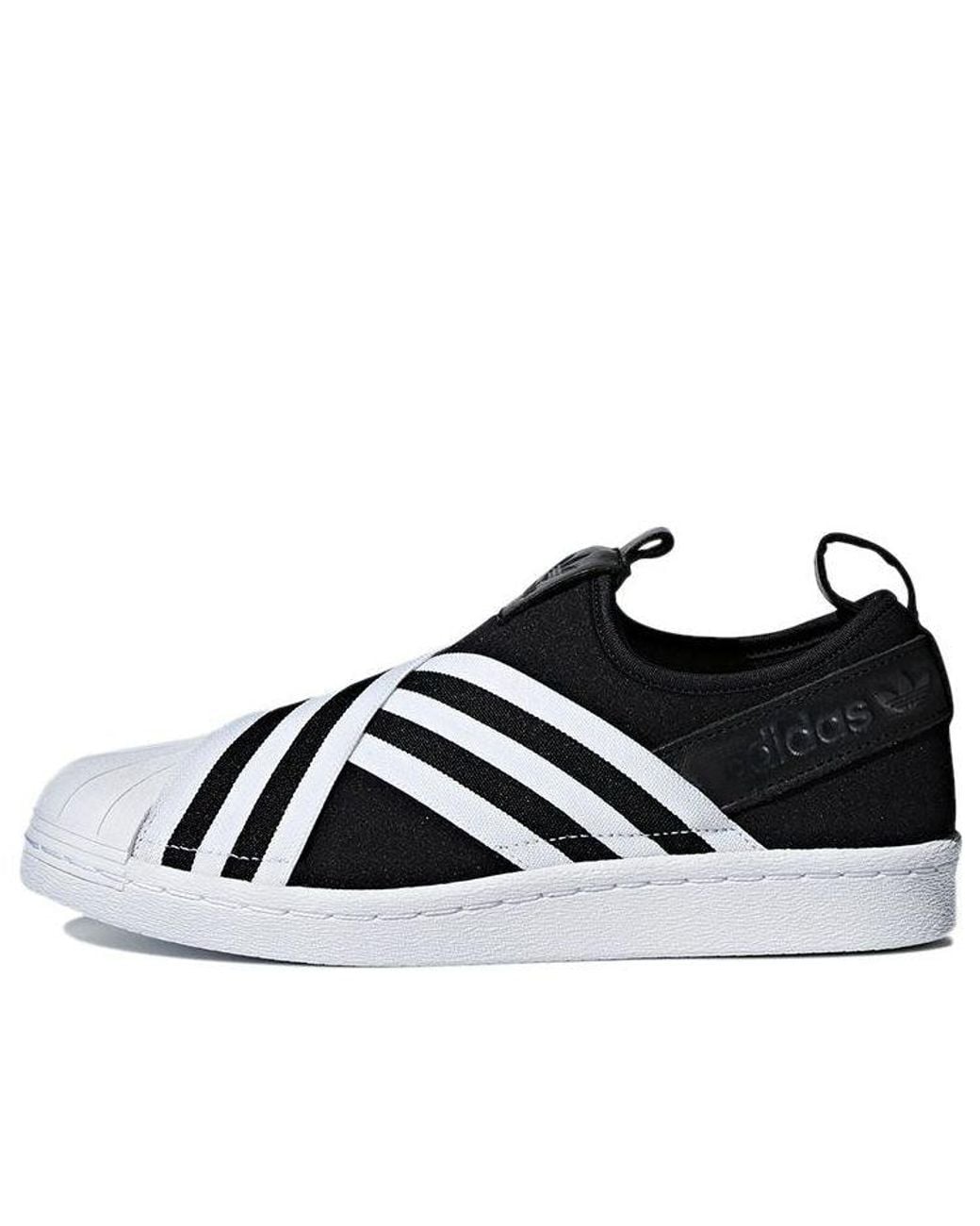 adidas (Wmns) Superstar Slip-On 'Core' in Black | Lyst UK