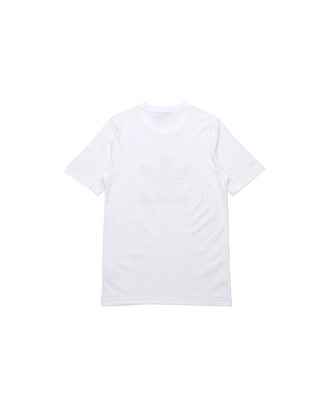 Adidas White Originals Adicolor Classics Trefoil Tee for men