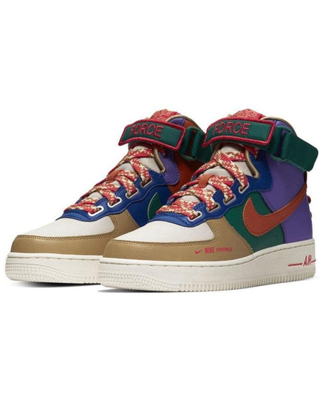 Nike Blue (Wmns) Air Force 1 High Utility 'Utility Force Is Multi'