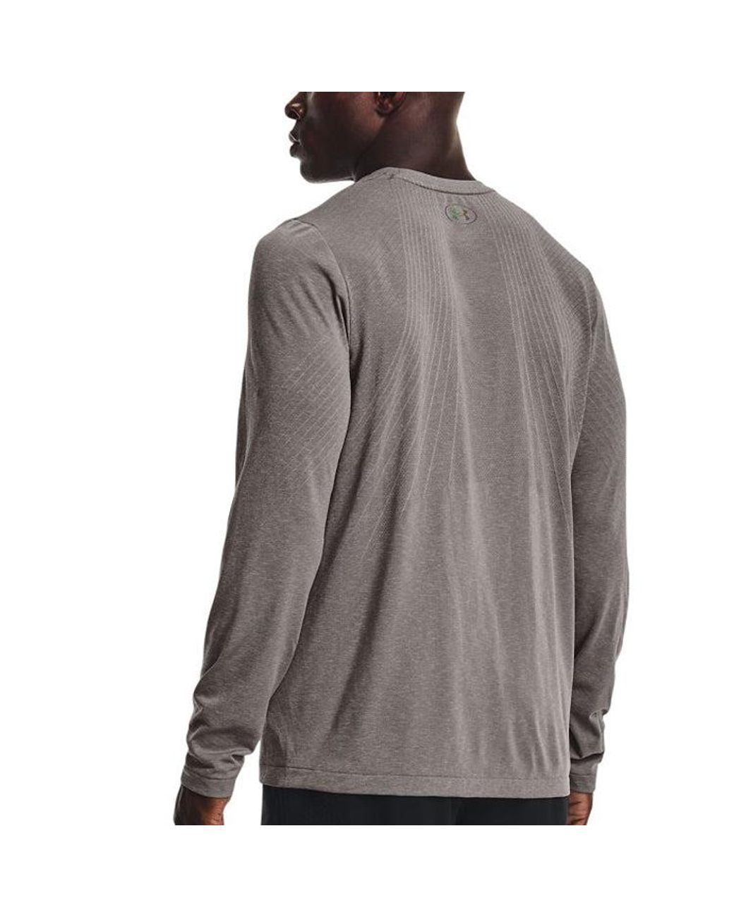 Under Armour Gray Rush Seamless Logo for men