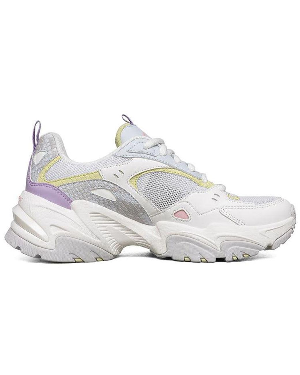 Skechers White (Wmns) Stamina V2 Low Running Shoes Gs