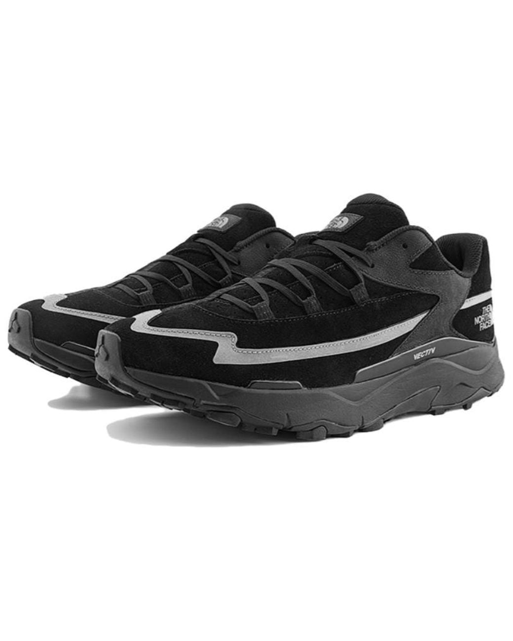 The North Face Black Vectiv Taraval Street Reflective Ii Hiking Shoes for men