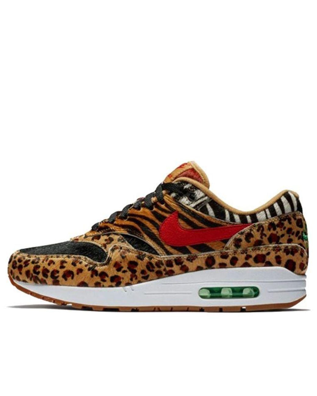 Nike Brown X Atmos Air Max 1 Dlx 'Animal Pack' 2018 for men