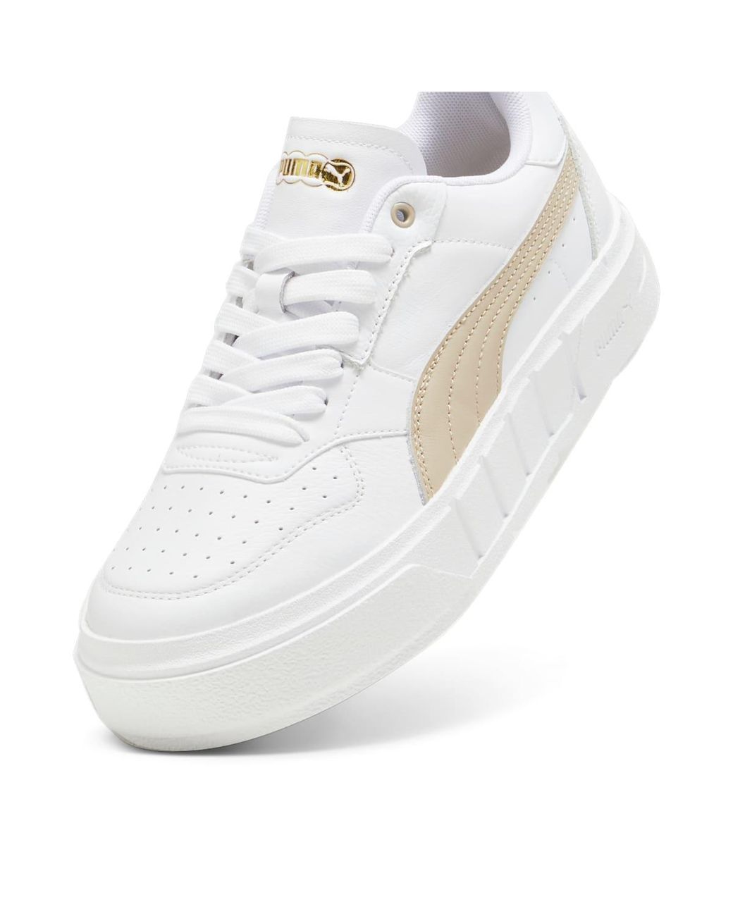 PUMA White (Wmns) Cali Court Leather Putty'