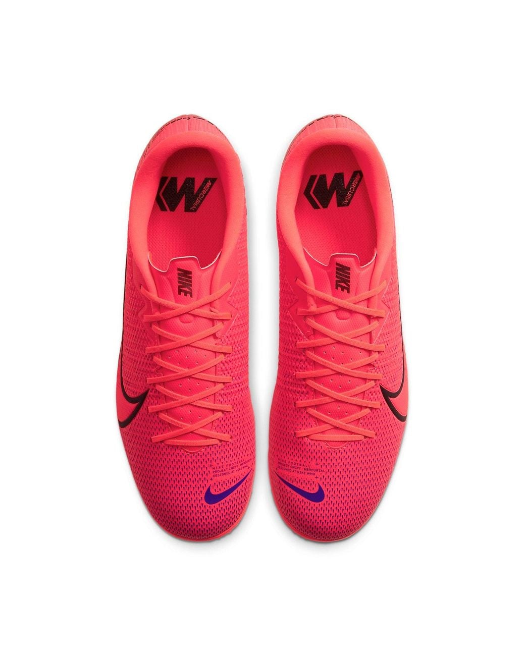 Nike Red Mercurial Vapor 13 Academy Tf Turf 'Dark' for men