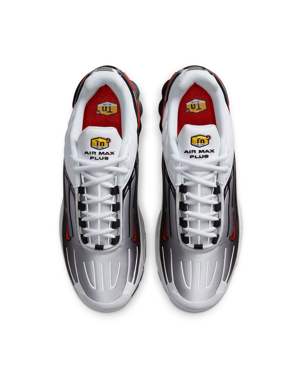 Nike White Air Max Plus 3 Team' for men