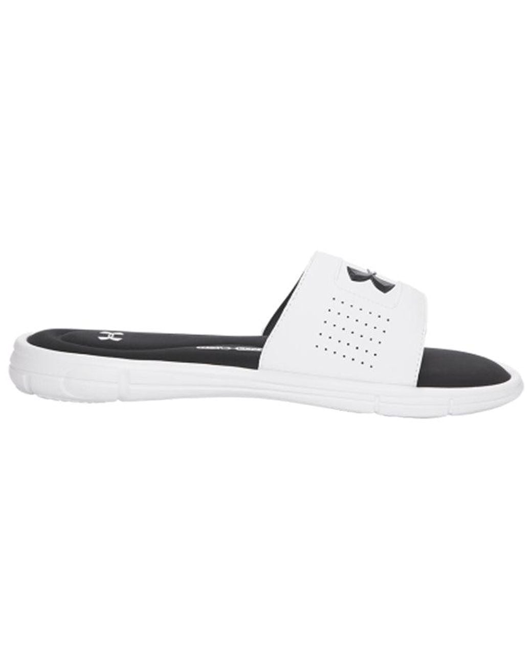 Under Armour White Ignite 5 Slide for men