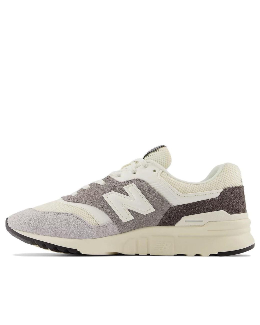 New Balance White 997H 'Light Aluminum' for men