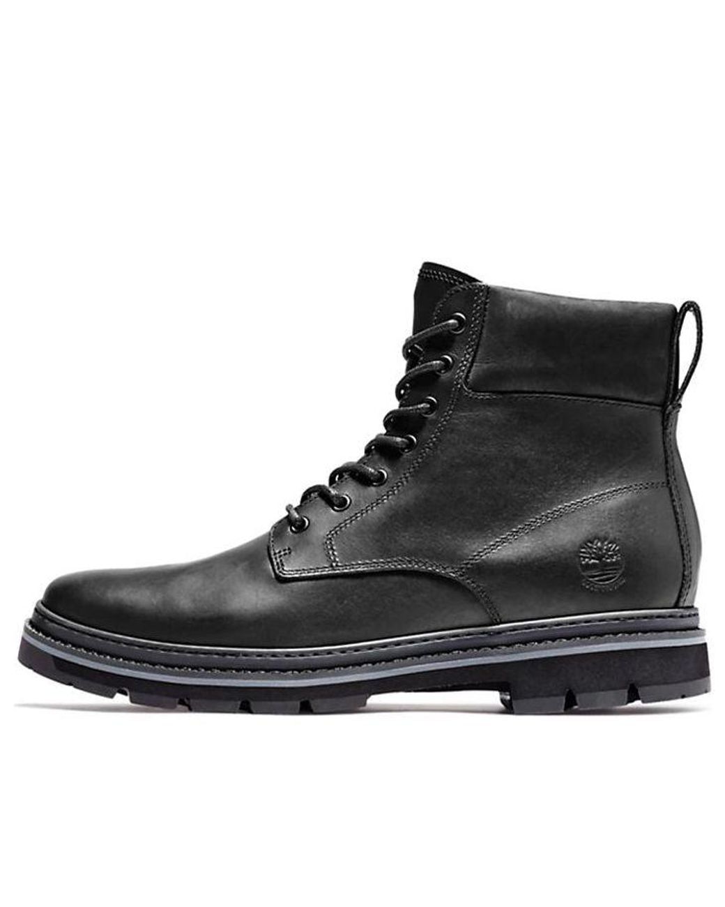 Timberland Black Port Union Waterproof Boots Full Grain' for men