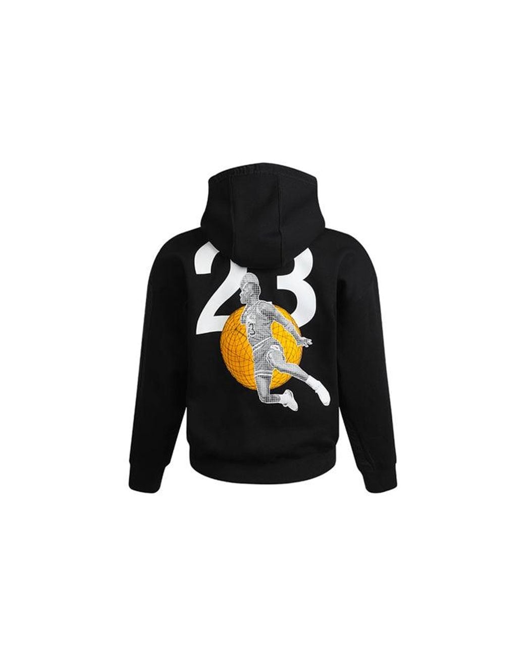 Nike Black 23 Engineered Knit Printing Pullover for men
