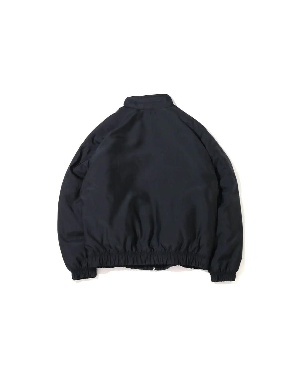 Nike Black Solid Color Long Sleeves Stand Collar Jacket for men