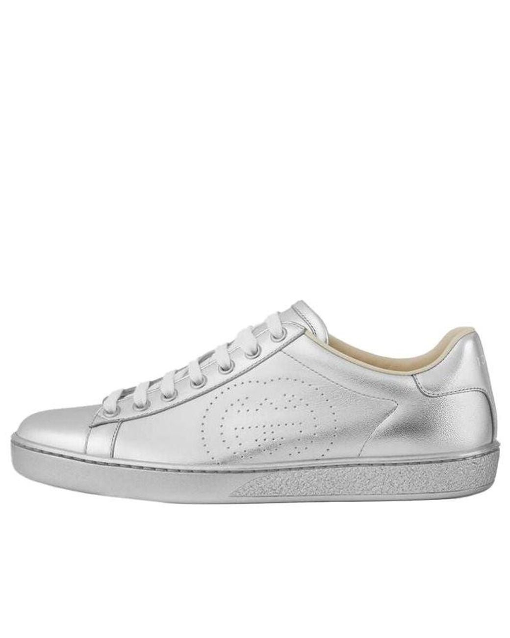 Gucci White (Wmns) Ace 'Metallic'
