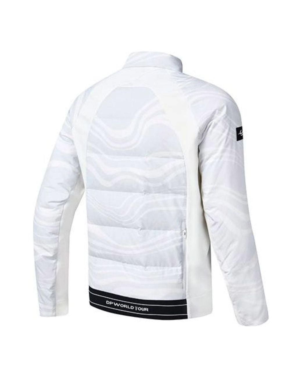 Fila Blue Lightweight Warm Golf Logo Down Jacket for men