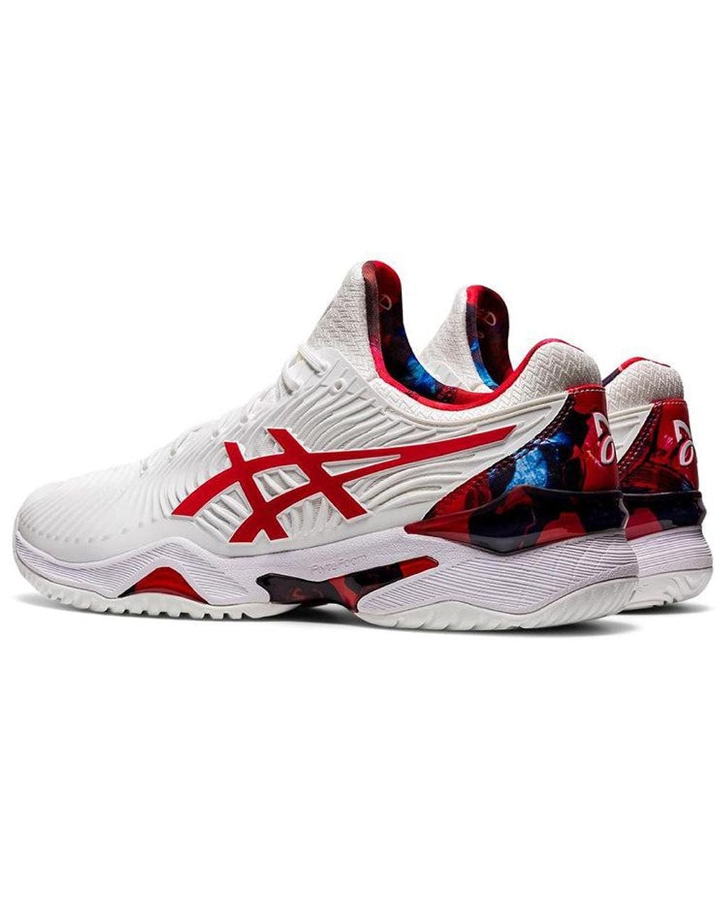 Asics White Court Ff Novak Le Classic' for men