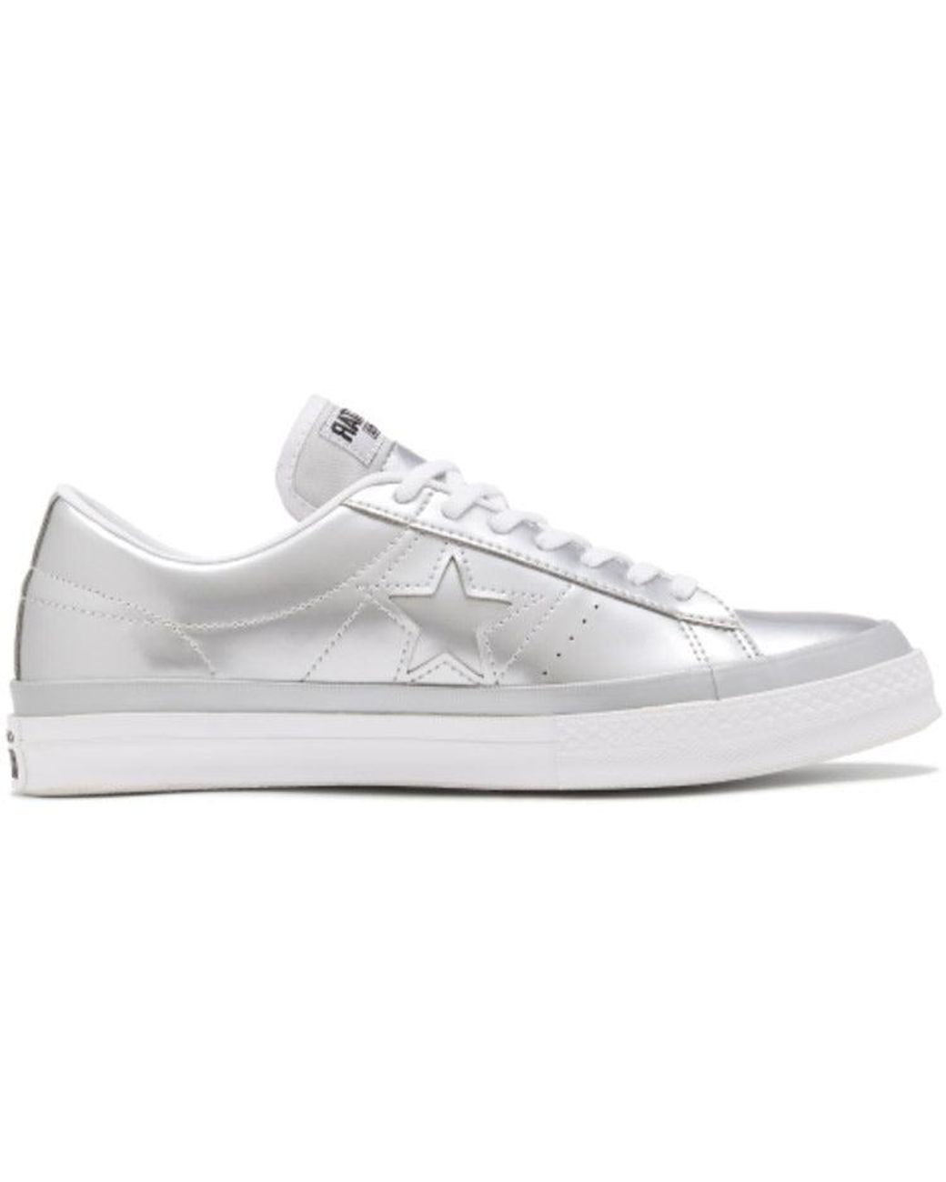 Converse White One Star Low for men
