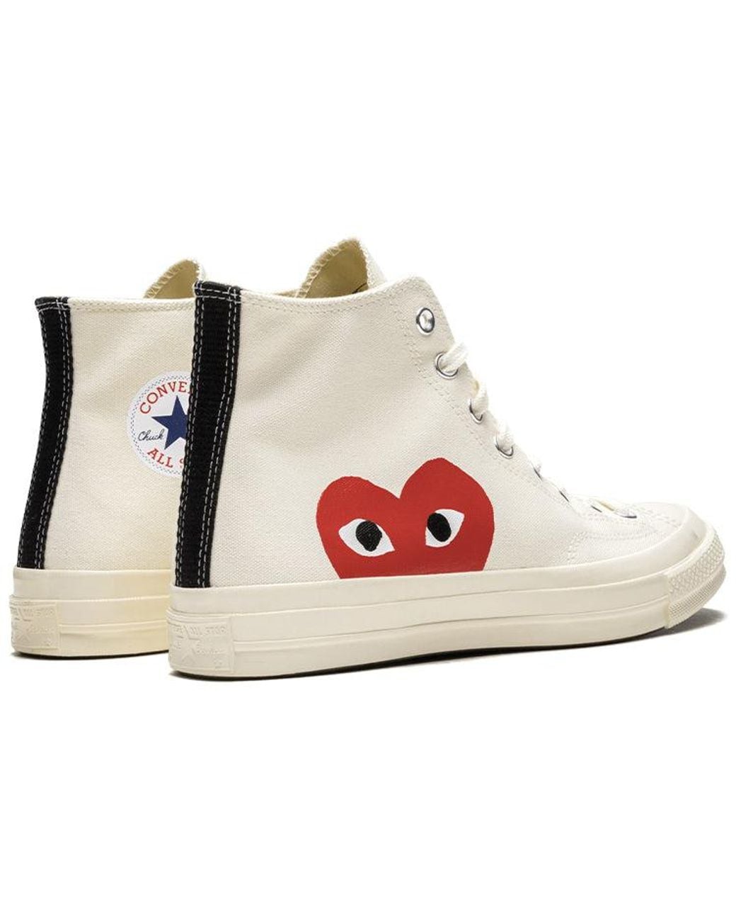 Converse White X Comme Des Garcons Chuck 70 Hi 'Milk' for men