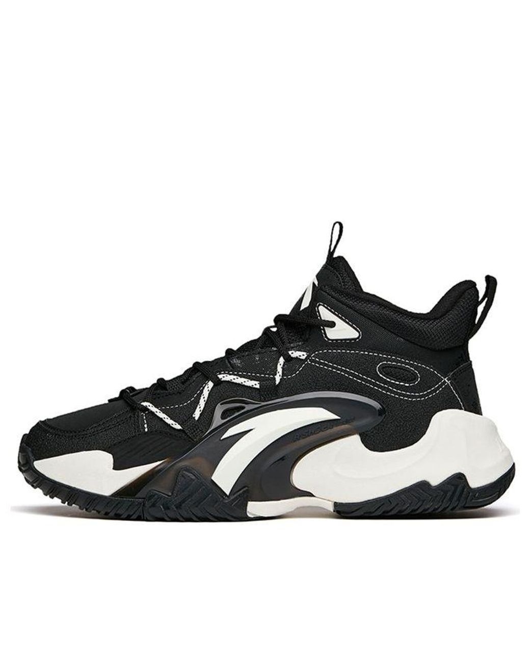 Anta Black Basketball Series Sneakers Mid for men