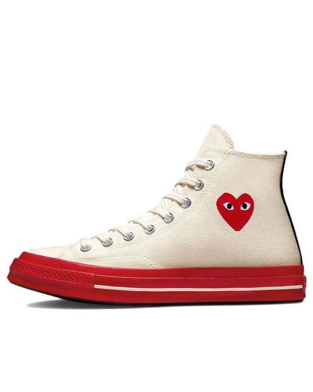 Converse Red Comme Des Garcons Play X Chuck 70 High for men