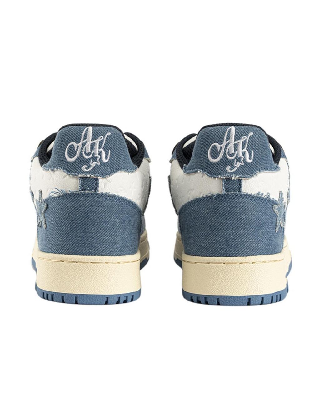KAALIXTO Blue Skateboarding Mid 'Wrangler Stars Rodeo' for men
