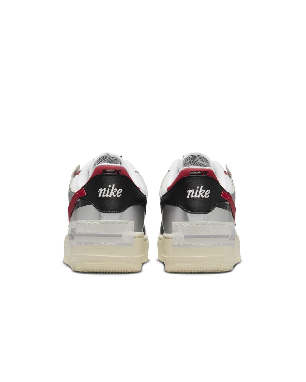 Nike White (Wmns) Air Force 1 Shadow