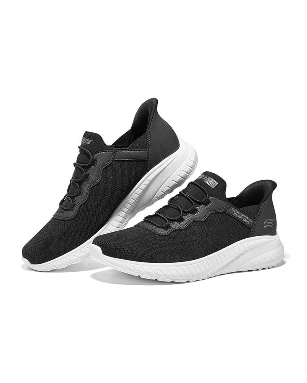 Skechers Black Slip-Ins Bobs Sport Squad Chaos for men