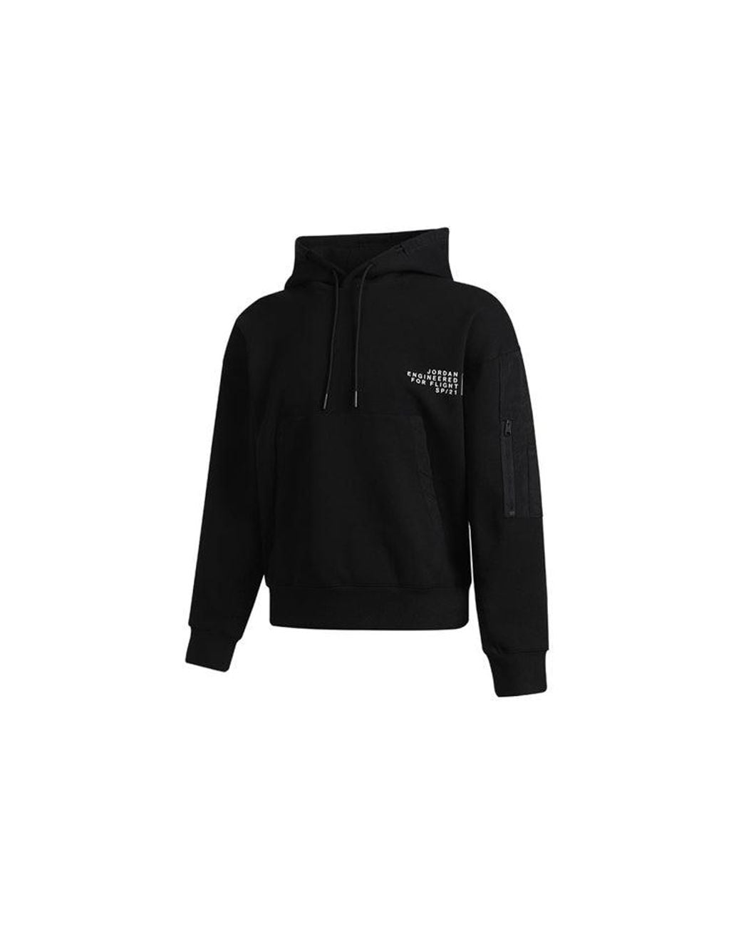 Nike Black 23 Engineered Knit Printing Pullover for men