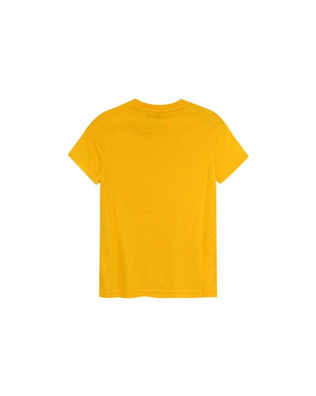 Adidas Yellow (Wmns) Sports Round Neck Short Sleeve