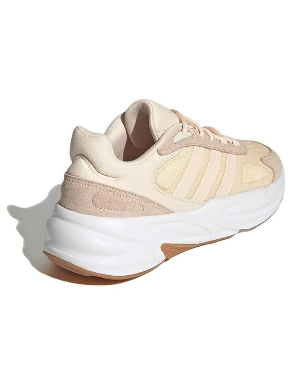 Adidas White (Wmns) Neo Ozelle Cloudfoam Lifestyle Running Shoes 'Bliss'