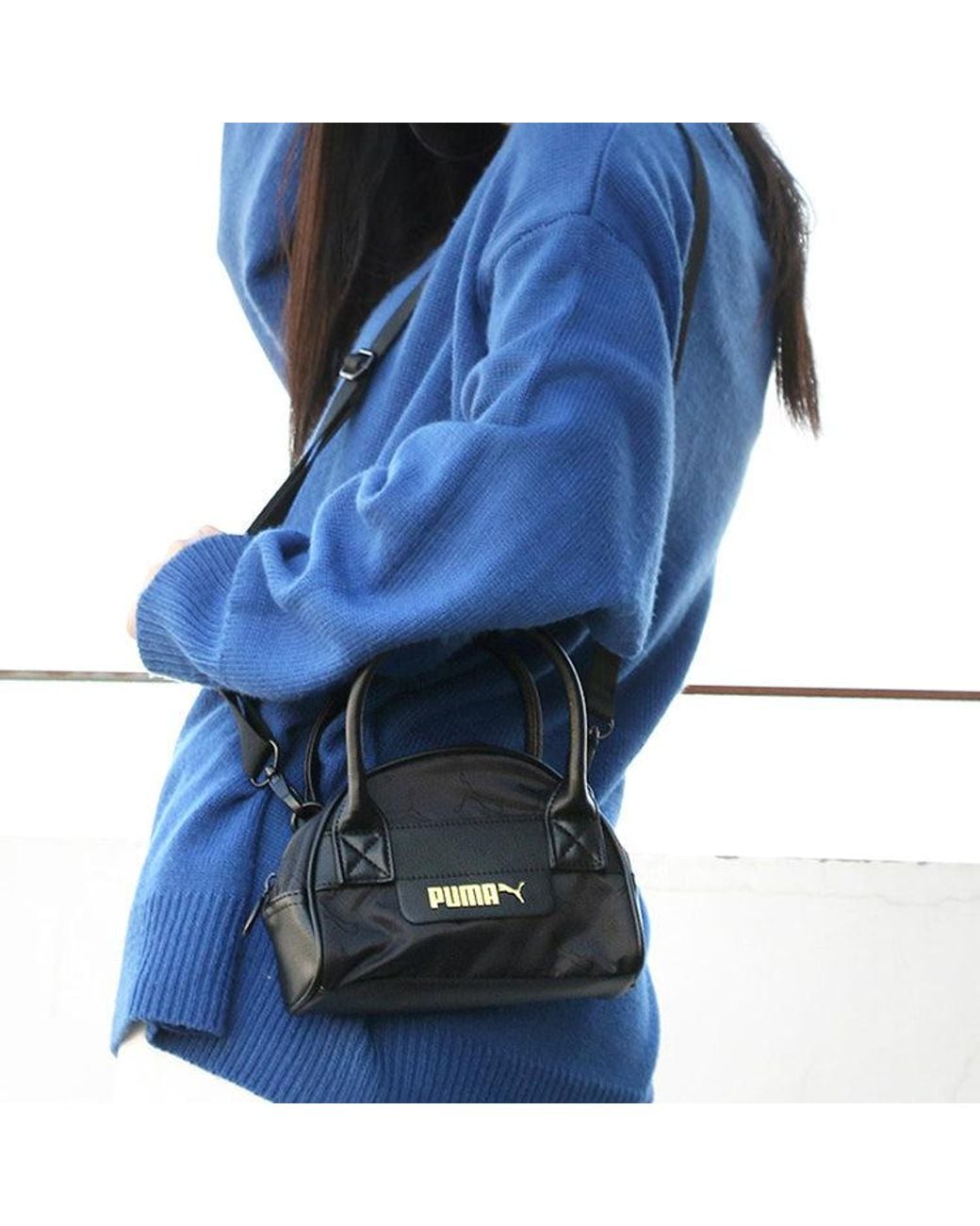 PUMA Black (Wmns) Classics Mini Grip Bag