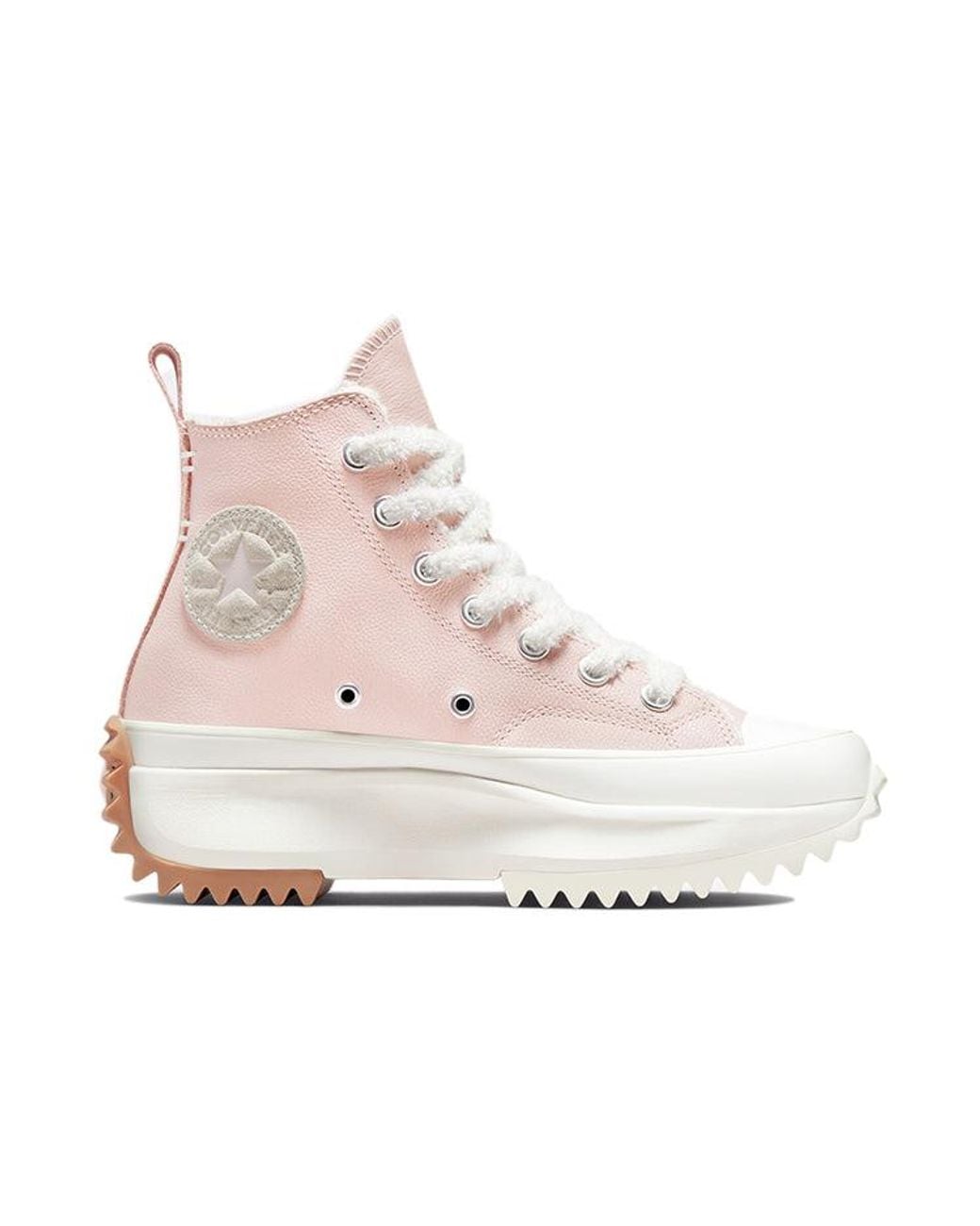 Converse Pink Run Star Hike Canvas Shoes for men