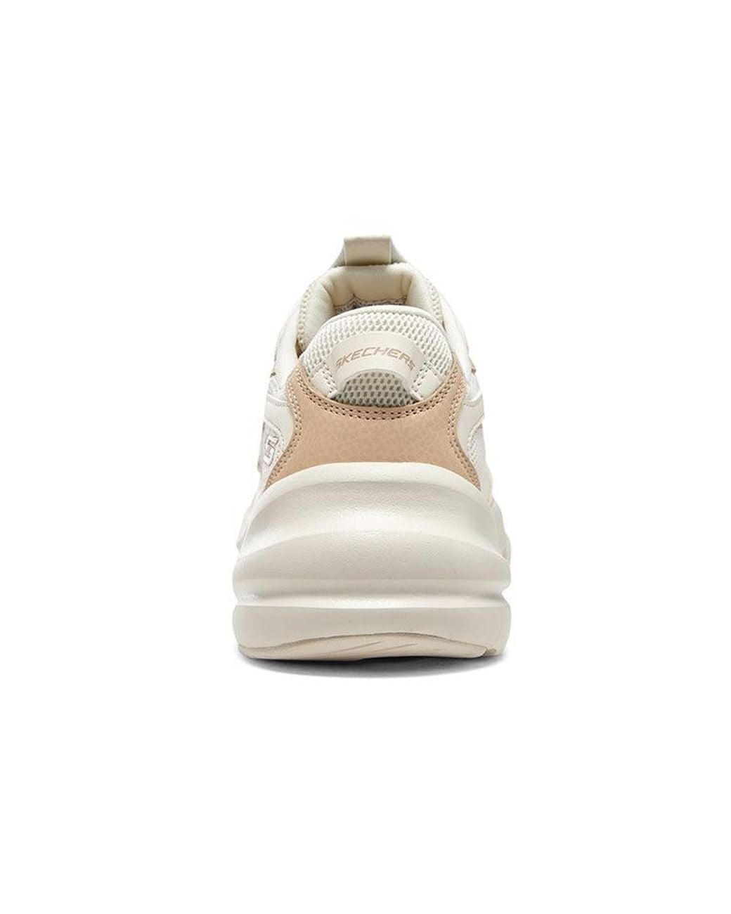 Skechers White (Wmns) Bob's Sport Bobs Bamina Shoes 'Cream'