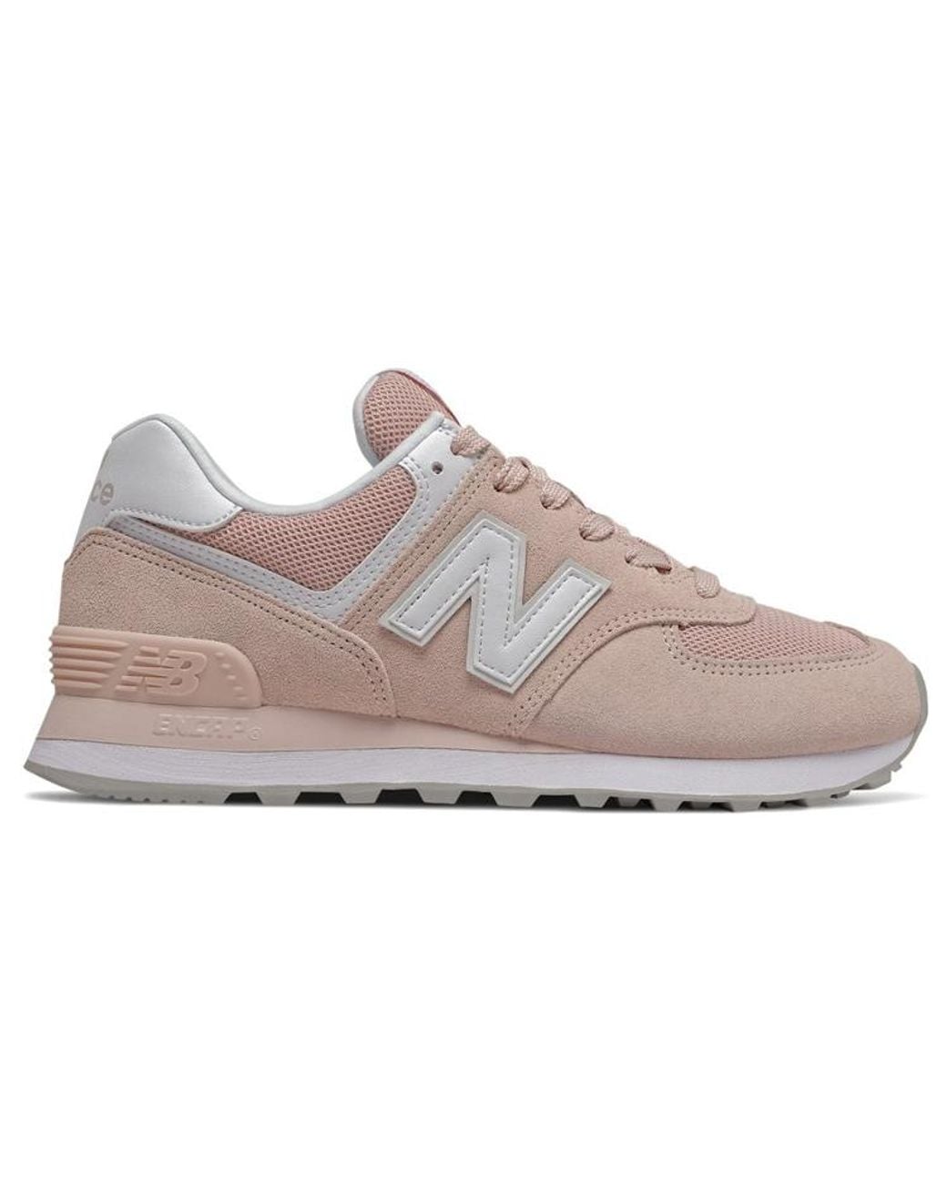 New Balance Pink (Wmns) 574 Series B Wide