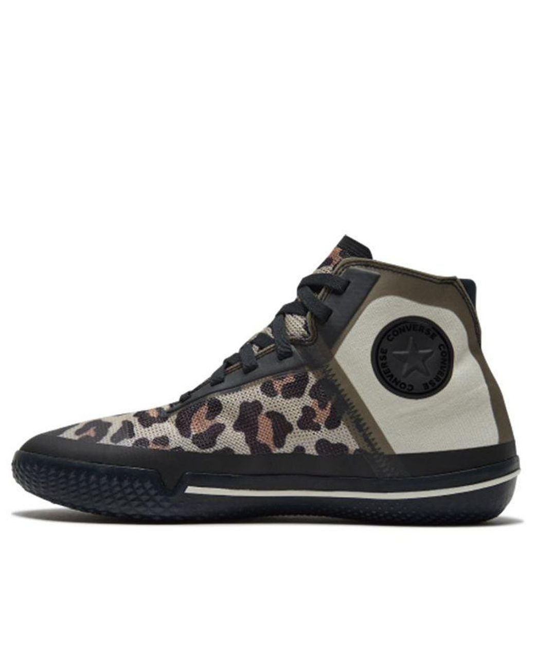 Converse Black All Star Pro Bb 'Leopard' for men