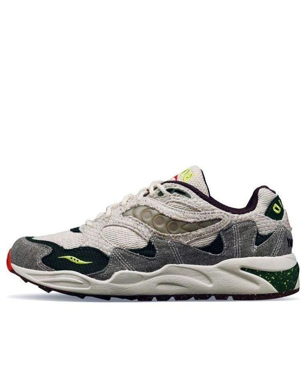 Saucony Brown X Bodega Grid Shadow 2 'Jaunt Woven' for men