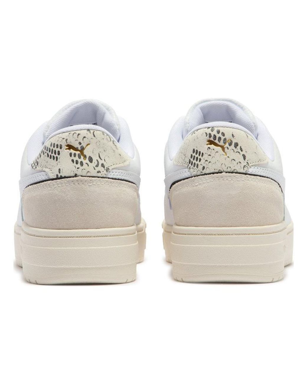 PUMA White Ca Pro Lux Snake Cream' for men