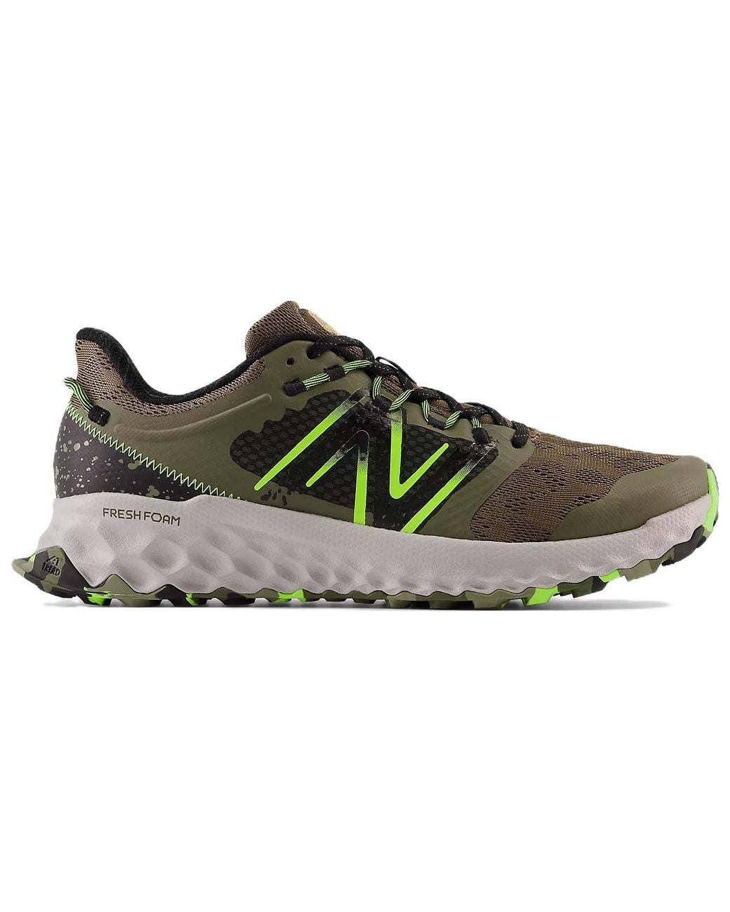 New Balance Brown Fresh Foam Garo 'Dark Camo Pixel' for men