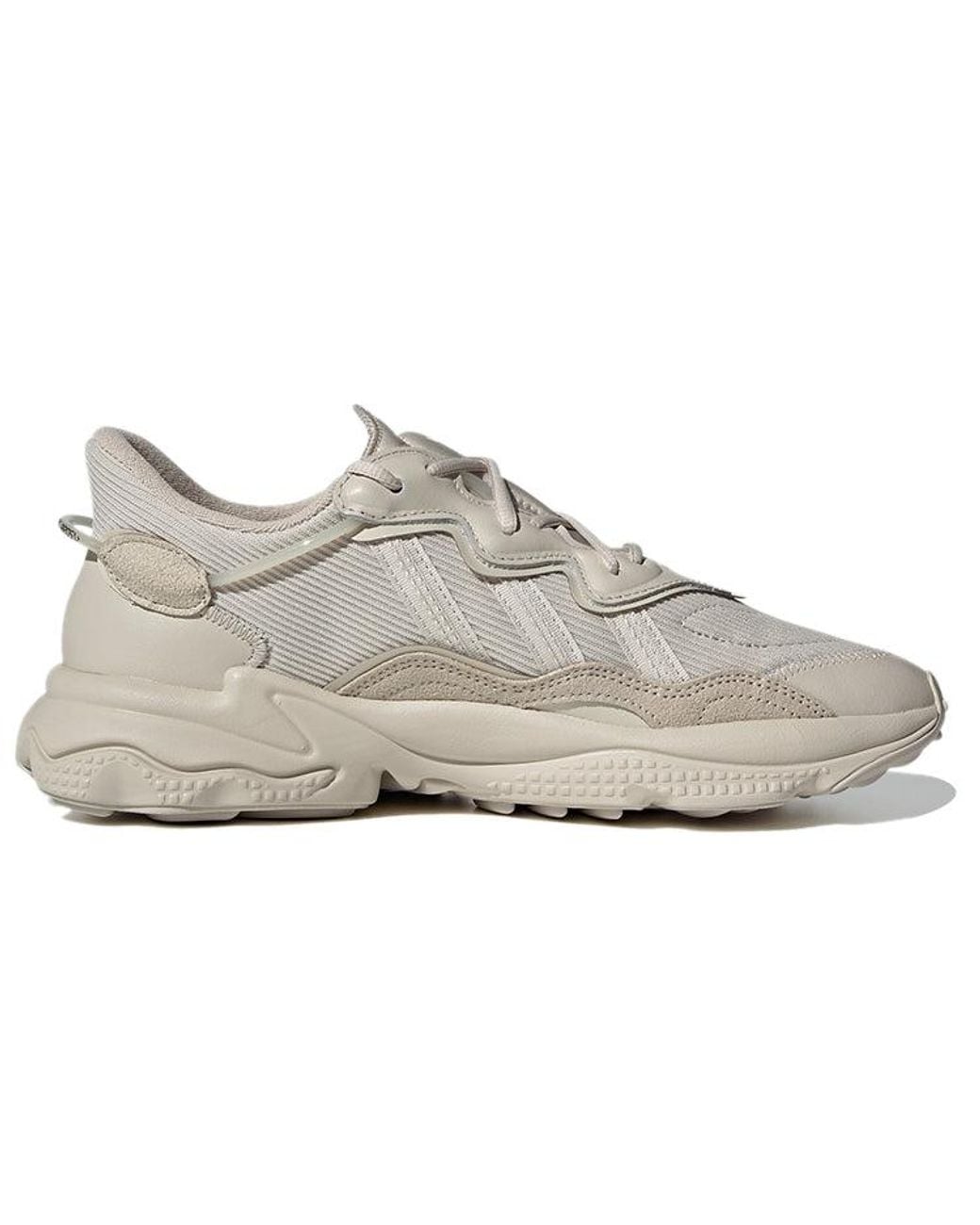Adidas White Ozweego Shoes for men