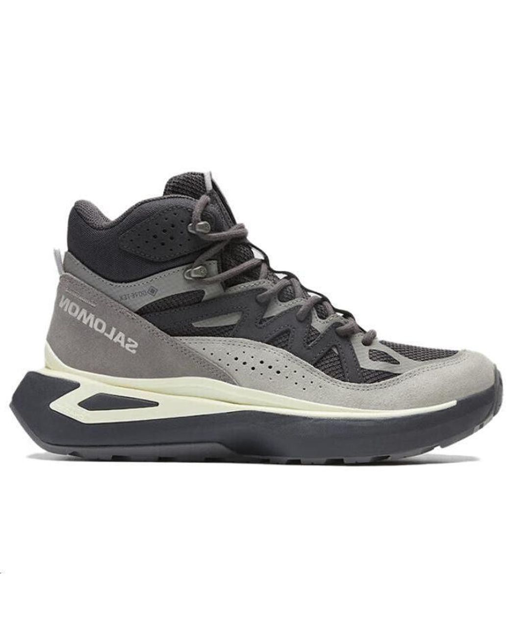 Salomon Black Odyssey Elmt Mid Gtx Sneakers Boots for men