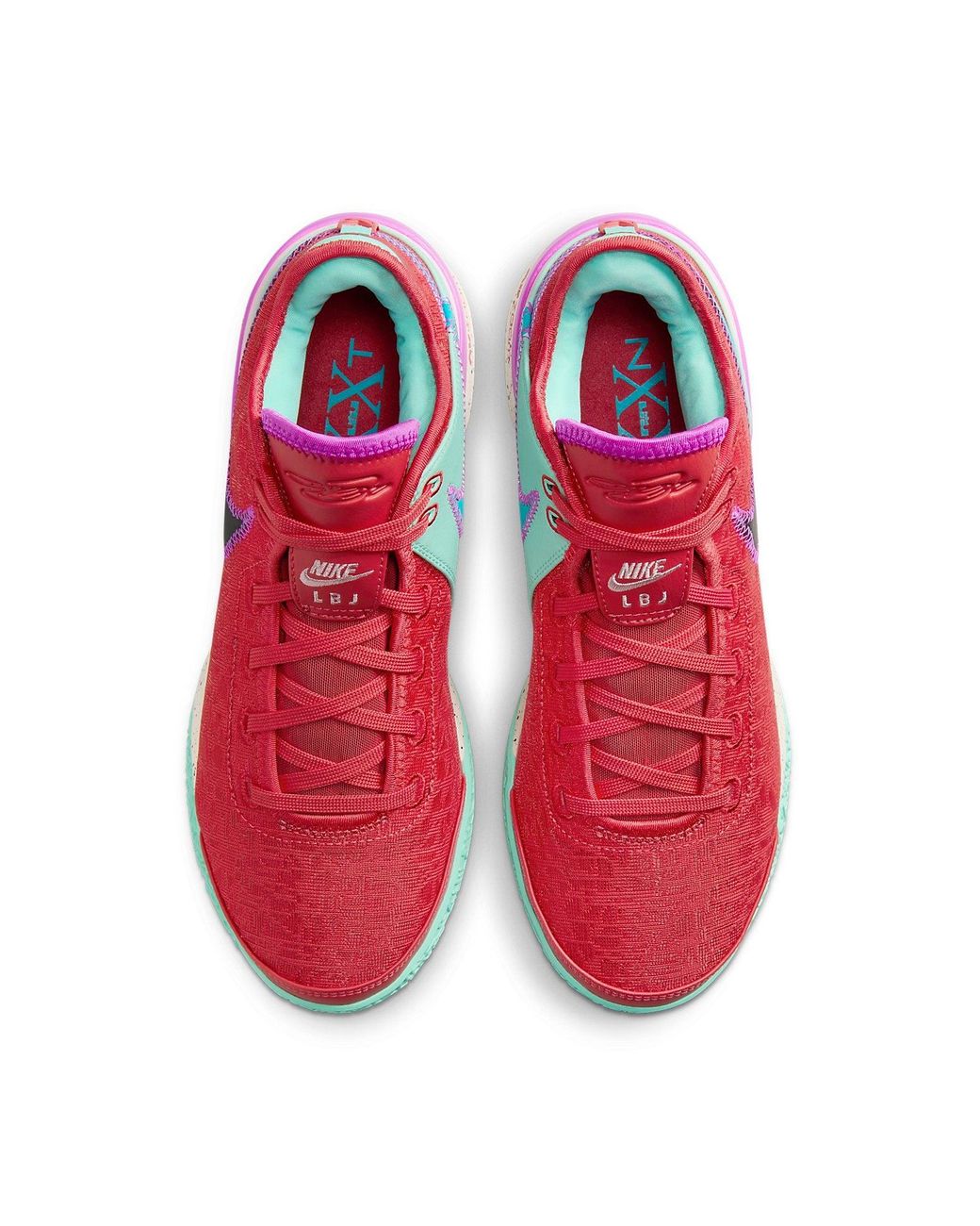 Nike Red Zoom Lebron Nxxt Gen Ep 'Track Emerald Rise' for men