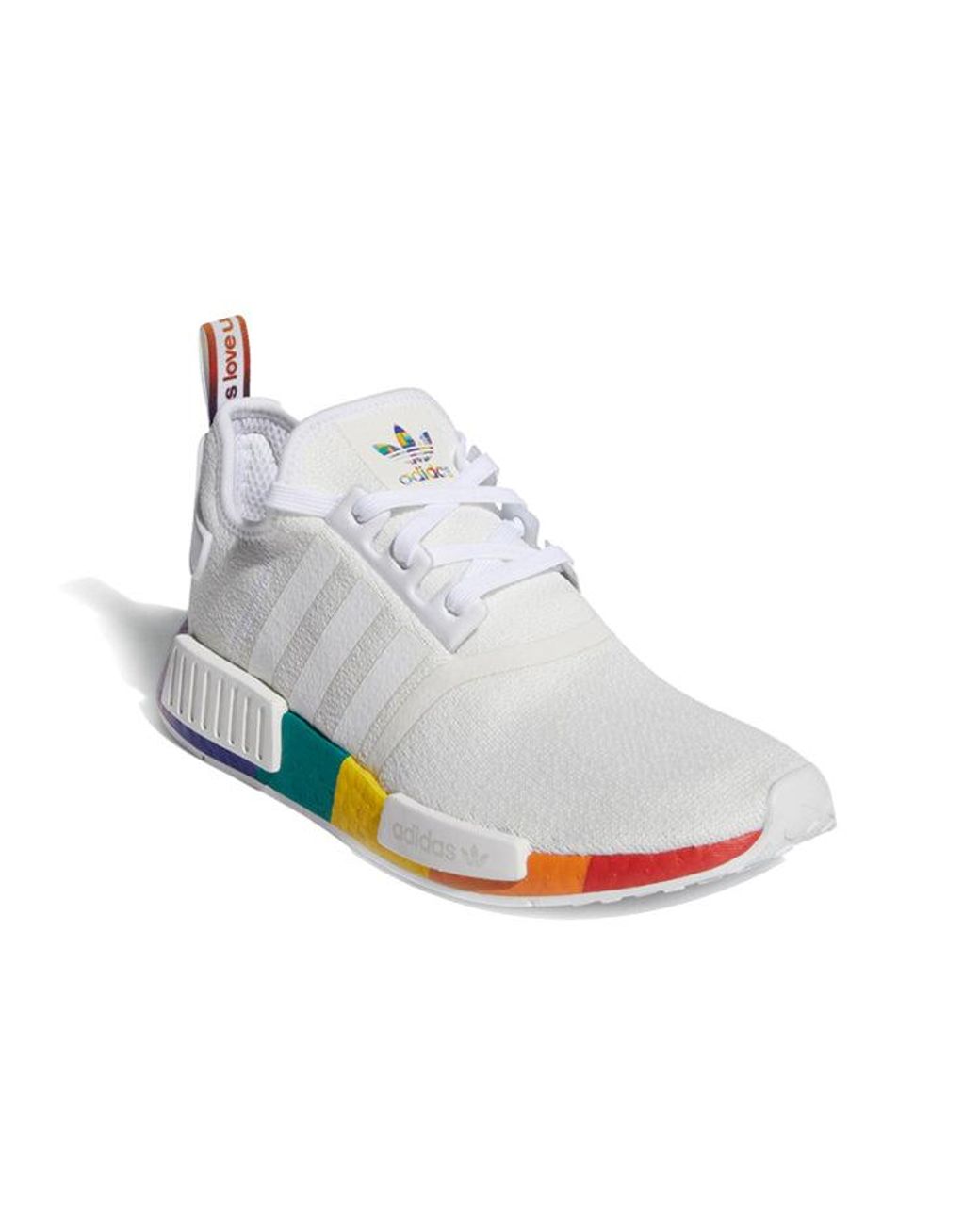 Adidas White Nmd_R1 'Pride' for men