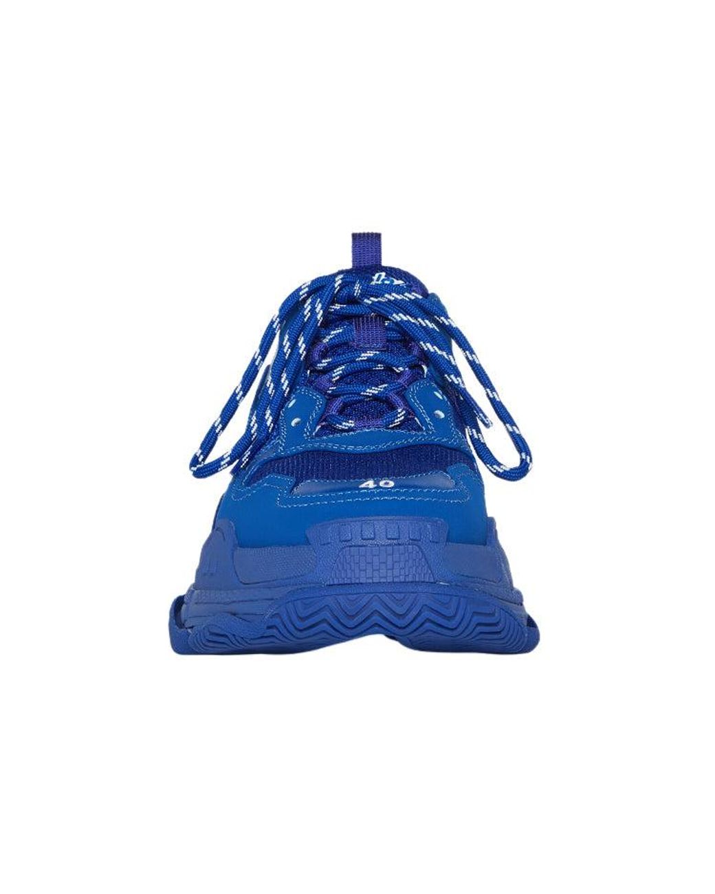 Balenciaga Blue Triple S Sneakers for men