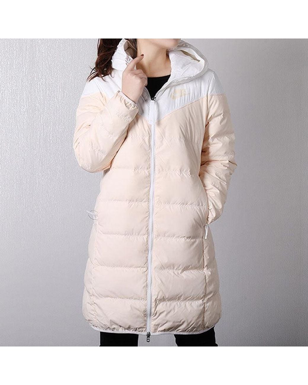 Nike White (Wmns) Windrunner Down Fill Rev Parka