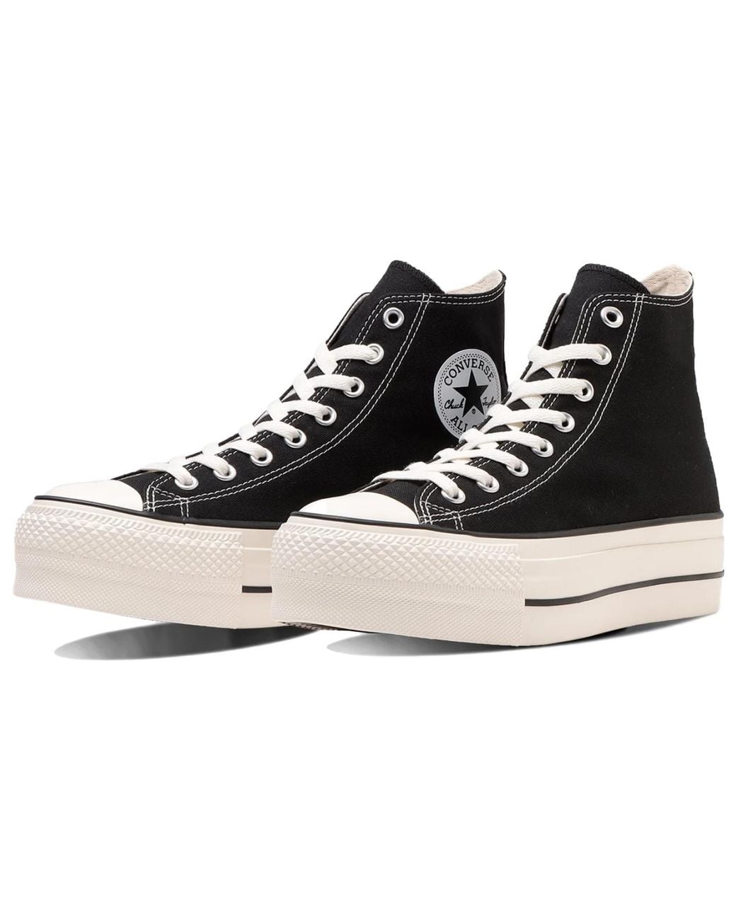 Converse Black All Star Lifted High Top for men