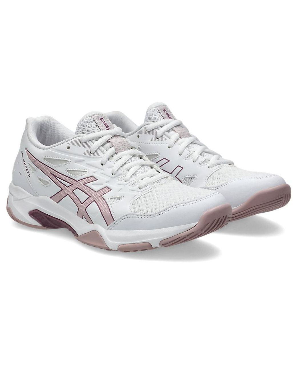 Asics White Gel-Rocket 11